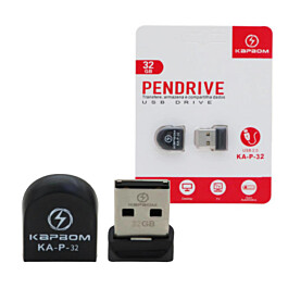 Pendrive Gb Usb Compacto Preto Kapbom Ka P