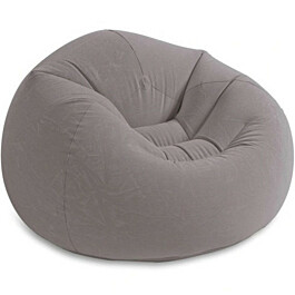 Poltrona Infl Vel Loung Puff Beanless Cinza