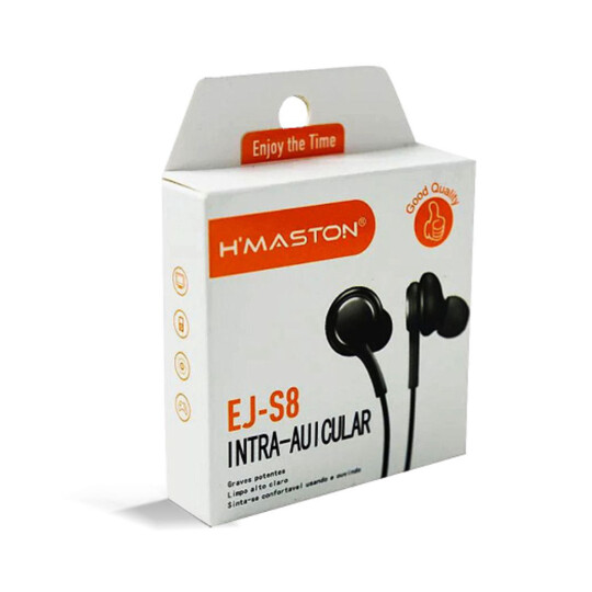 Fone de Ouvido Intra Auricular H'Maston - EJ-S8