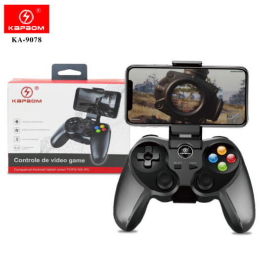 Controle Gamepad Bluetooth Celular Android E Ios Para Jogos