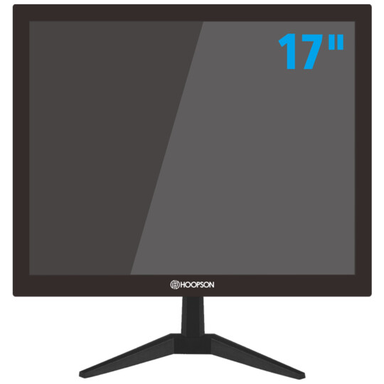 Monitor de LED HD 17 Polegadas Bivolt HOOPSON - MH-17