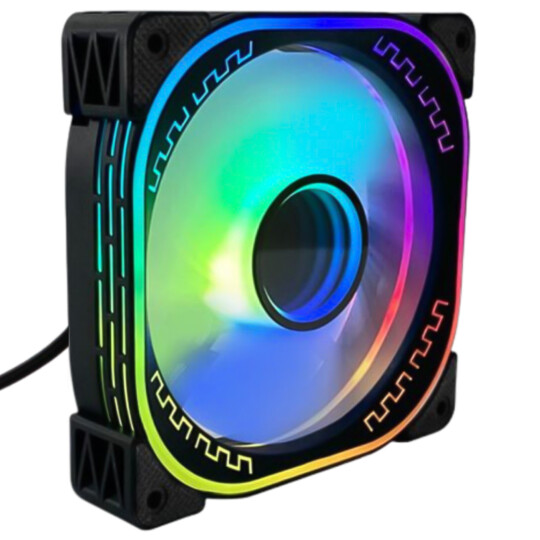 Cooler Fan RGB para Gabinete 120mm Preto HOOPSON - CL-160P