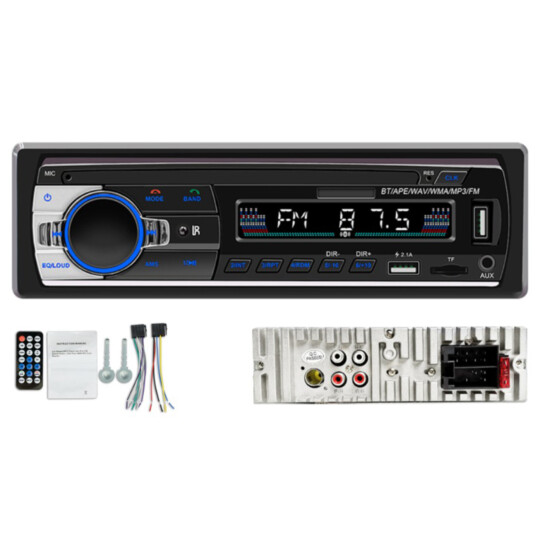 Radio Automotivo Bluetooth / FM / Aux In / USB / SD Hoopson - JSD530