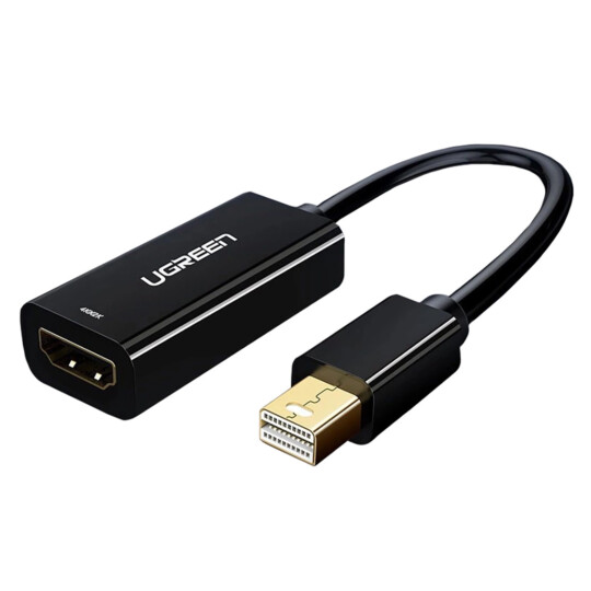 Adaptador UGREEN Mini DP para HDMI 1080p (Preto)