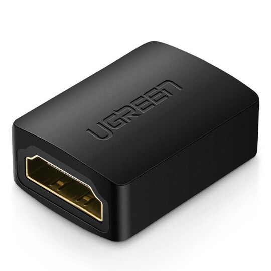 Adaptador HDMI Fêmea para Fêmea UGREEN - Preto 