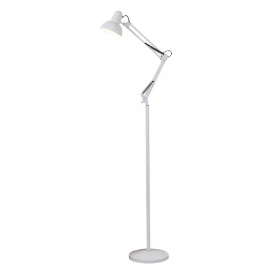 Luminária de Piso DAPON com braço articulado AT-930 Branco