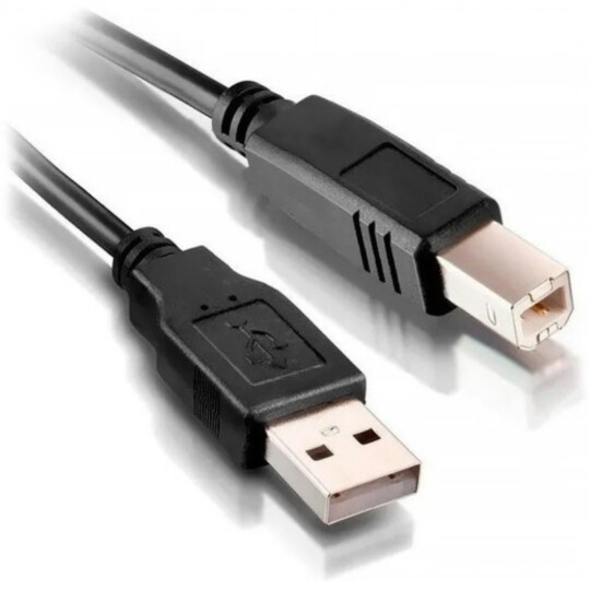 Cabo para Impressora Usb B 3 Metros LEHMOX - LEY-1552