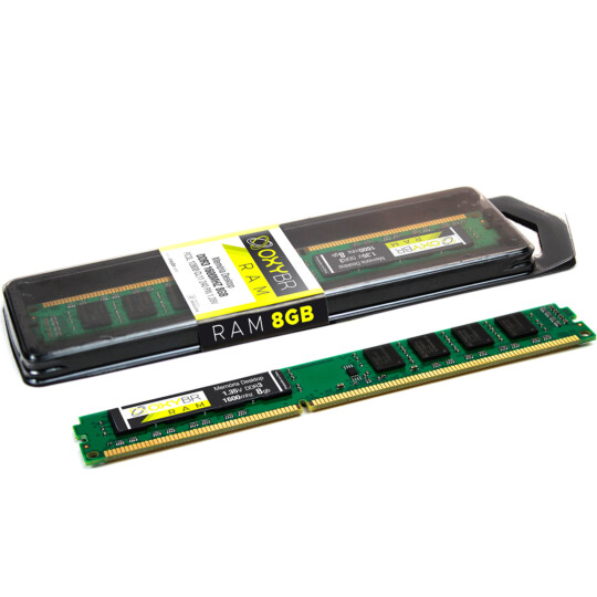 Memória Ram OxyBR DDR3L 8GB 1600MHz 1.35V - Signa