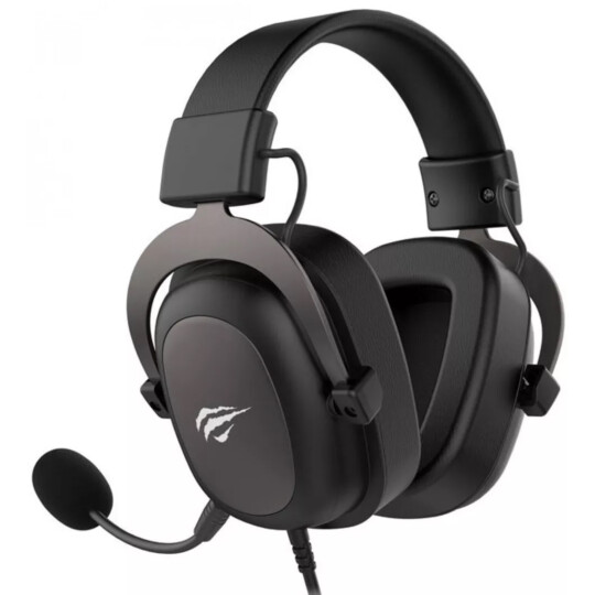 Headset Gamer Havit H2002d com fio Preto - HVGMH-H2002d-BO