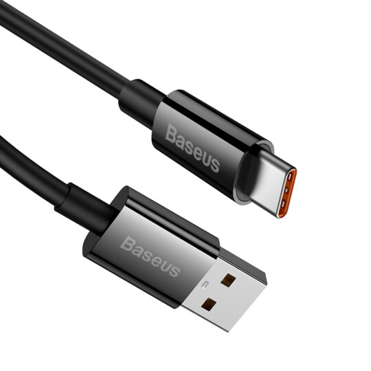 Cabo USB para Tipo C Baseus Superior Series Fast Charging Data Cable 100W 1.5m Preto