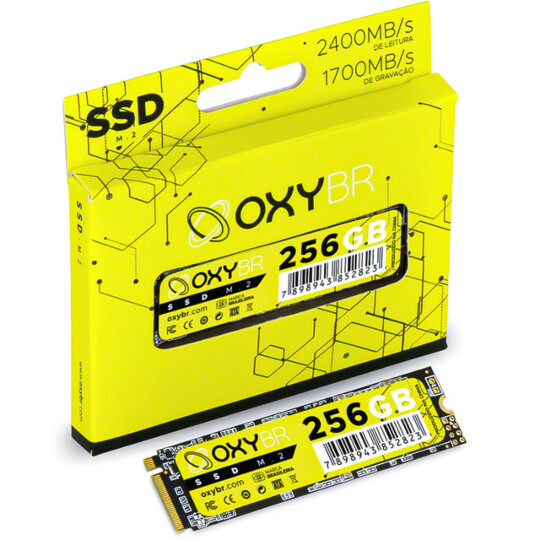 SSD M.2 2280 Nvme 256Gb OxyBR - Signa