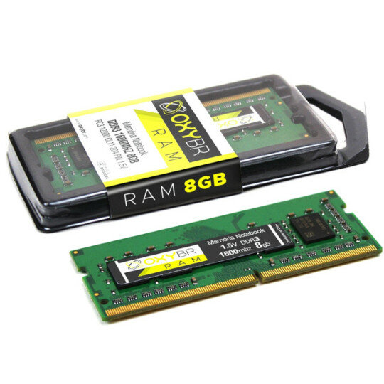 Memória Ram Notebook  OxyBR DDR3 8GB 1600MHz - Signa