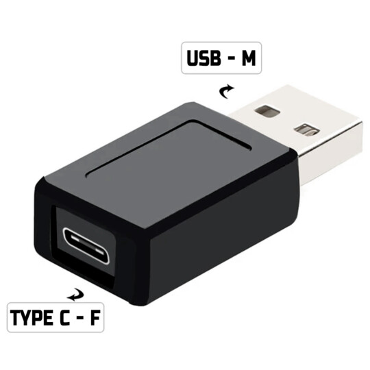 Adaptador Usb Tipo C Fêmea para USB 3.0 Macho ADT 090 - AN300