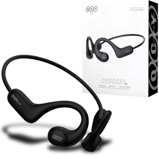 Fones de ouvido Bluetooth 5.3 sem fio QCY T22 Crossky Link Preto - BH22QT22A