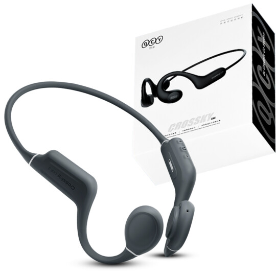 Fones de ouvido Bluetooth 5.3 QCY T25 Crossky Link Esportivo Cinza - BH23QT25A