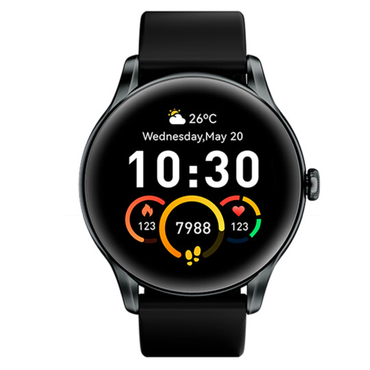 Relogio Smartwatch QCY GTR S4 Bluetooth 5.1 Preto - WA22GTRA