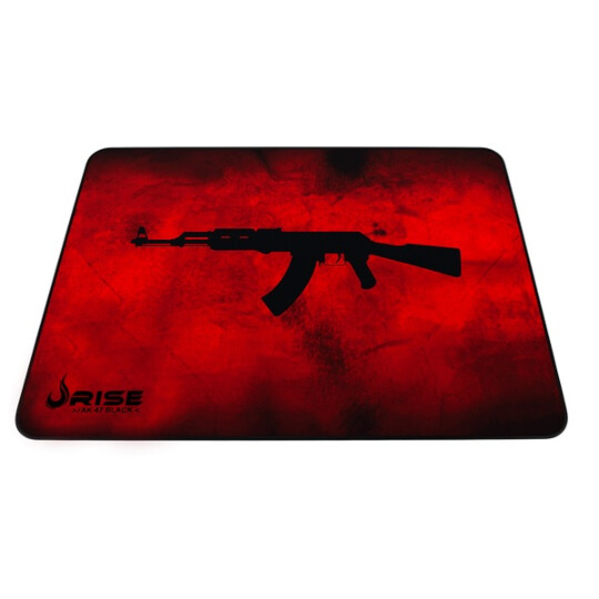 Mousepad Gamer Rise Mode AK47 Vermelho Médio 21X29X0,3cm - RG-MP-04- AKR