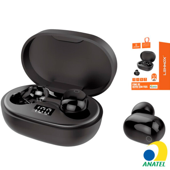 Fone De Ouvido Bluetooth TWS AIRDOTS LEHMOX - LEF-A12