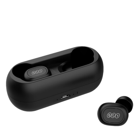 Fone de Ouvido QCY T1C Bluetooth 5.1 TWS Preto - QCYT1C-01