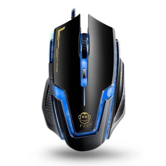 Mouse Gamer Usb Com Led 3600 Dpi Ajustavel Ebai - FZF-A9