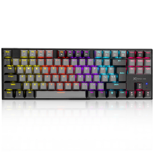 Teclado Mecânico Gamer RGB Xtrike-ME GK-989A Switch Red ANSI