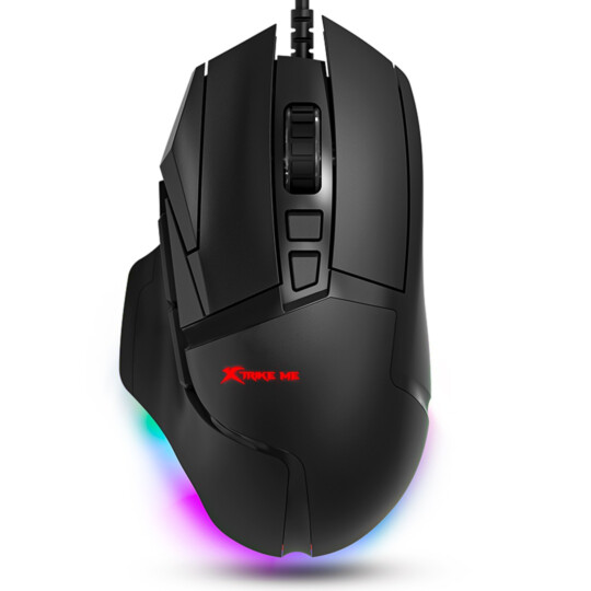 Mouse Gamer Xtrike-ME GM-520 USB com RGB 12800dpi 1000Mhz