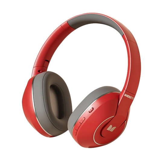 Headphone Bluetooth 5.3 Wireless Storm Vermelho Monster - XKH01