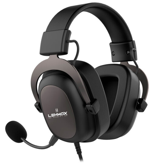 Fone Headset Gamer com Microfone Removível 3.5mm LEHMOX - GT-F2