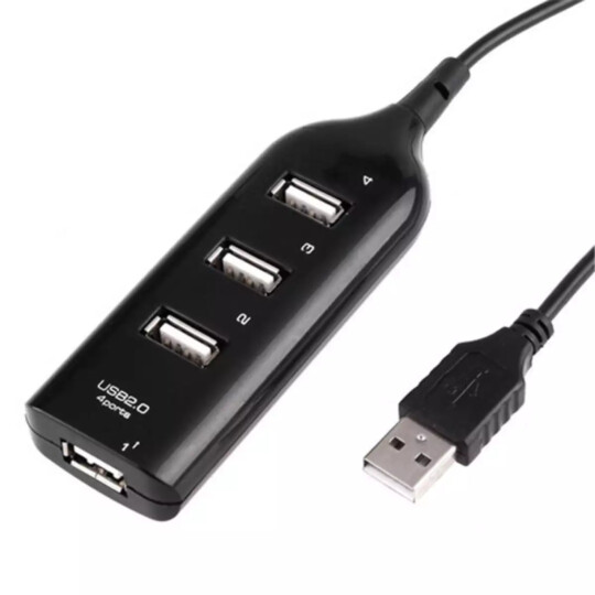 Hub USB 2.0 4 Portas USB 480Mbps Lehmox - LEY-11