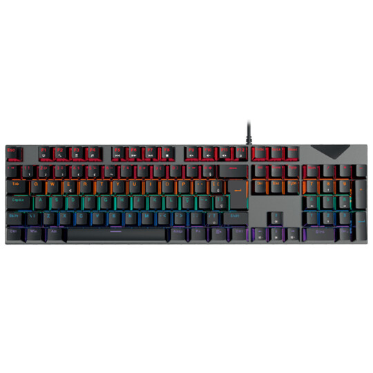 Teclado Mecânico Gamer Com Led Rgb Switch Outemu Blue Knup - KP-TM010