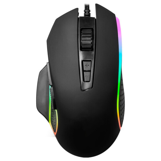 Mouse Gamer Usb Com Iluminação Led E 7 Botões KNUP - KP-MU006