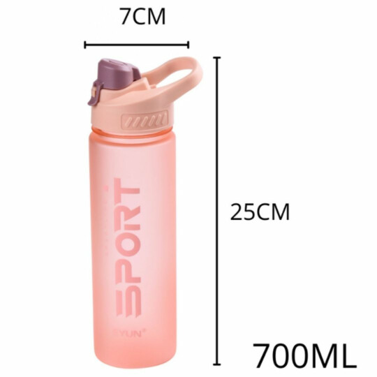 Garrafa Squeeze Sport Plástica 700ml - TOP0078