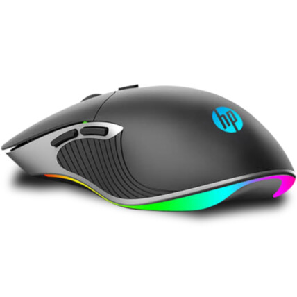 Mouse Gamer Usb com Iluminação Led RGB 2400dpi - HP M280 Preto