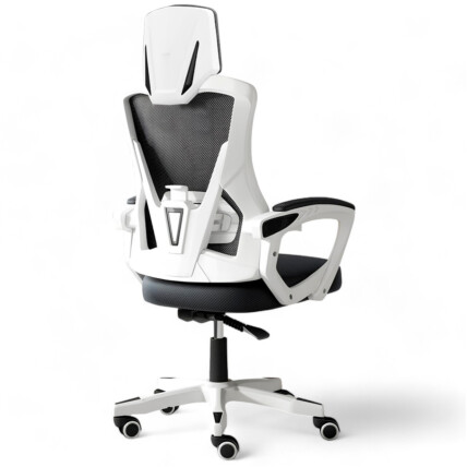 Cadeira Escritorio Ergonomica Giratória e com Altura Ajustavel METALRED M818 - BRANCO