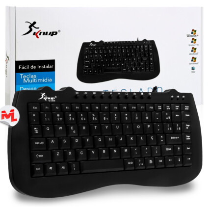 Teclado Multimidia Usb Standard Kp-2008 Knup