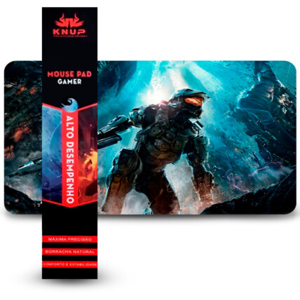 Mouse Pad Gamer Extra Grande 800x400mm Estampado KNUP - KP-S09