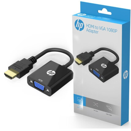 Cabo Adaptador Hdmi para VGA Preto HP - DHC-CT500 