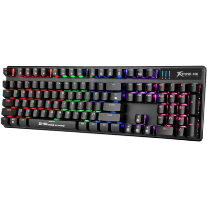 Teclado Mecânico Gamer Xtrike-ME GK-980 RGB Switch Azul  ANSI