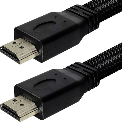 Cabo HDMI 15 Metros em Malha 2.0 HD 4K GRASEP - D-4K02 15M