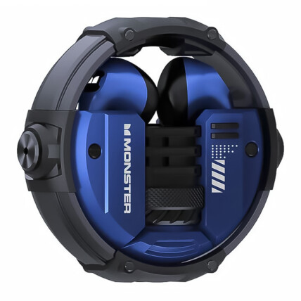 Fone de Ouvido Bluetooth 5.4 Gamer Airmars Azul MONSTER - XKT10