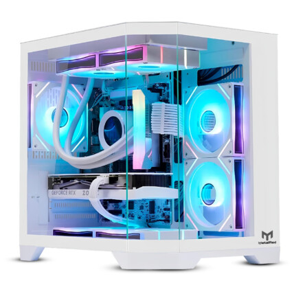 Gabinete Gamer Neptune Mini MetalRed M4 Sem Fans - Branco