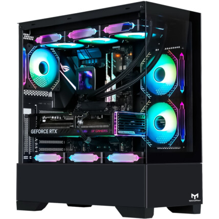 Gabinete Gamer Stellar Pro MetalRed M9 Sem Fans - Preto