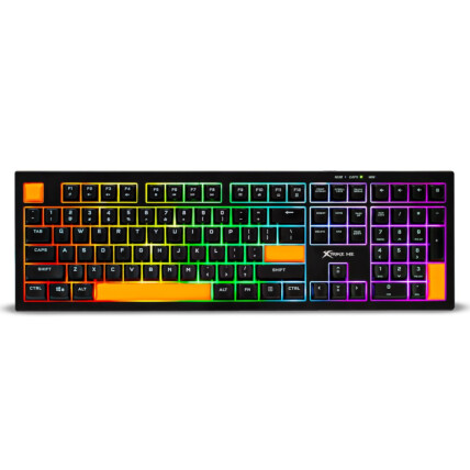 Teclado Gamer Semi Mecânico KB-512BK com RGB USB padrão ANSI