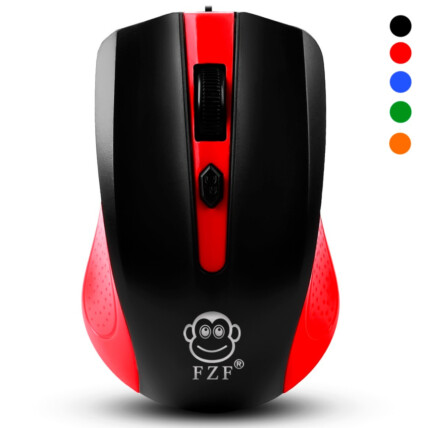 Mouse Com Fio USB Básico EBAI - FZF-1918