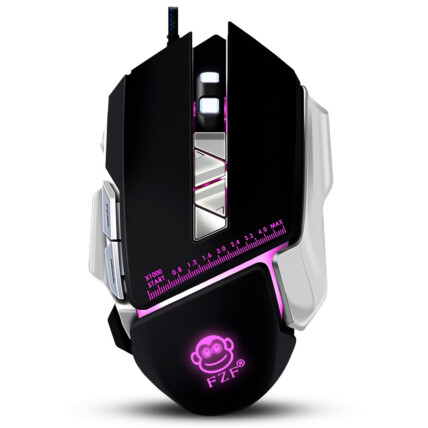 Mouse Gamer Usb Com Led 2400 Dpi 7 Botões Ebai - FZF-V9