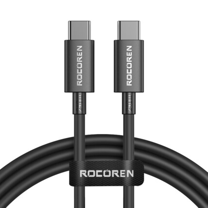 Cabo USB C Rocoren Jianyi Series USB C para USB C 240W 1m - RCCXTT2-JY01