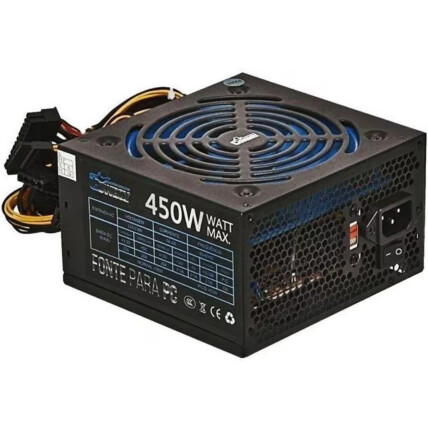 Fonte ATX Gamer 450w com Conexão Sata3 Bivolt - KP-533